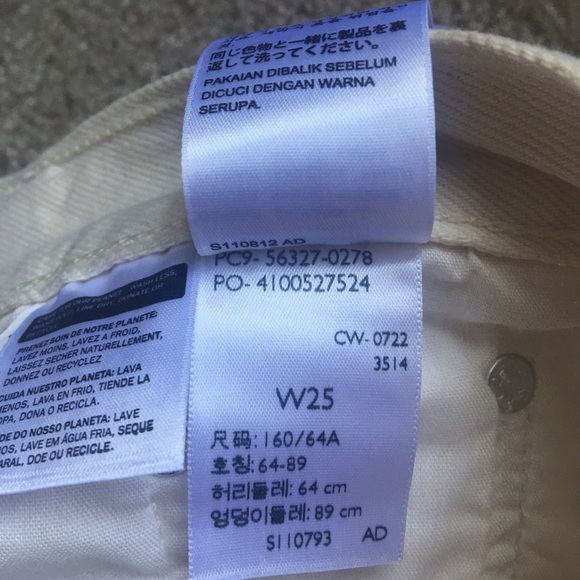 Levi’s denim shorts Sz 25 - Picture 9 of 12